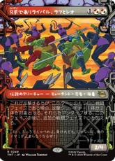 【Foil】(249)■ショーケース■《兄弟でありライバル、ラフとレオ/Raph & Leo, Sibling Rivals》[TMT-BF] 金R