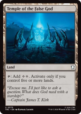 Temple of the False God