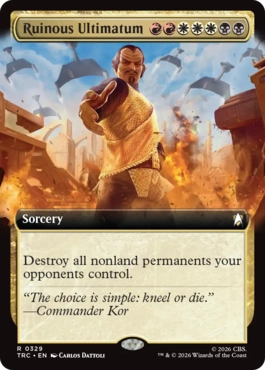 Ruinous Ultimatum