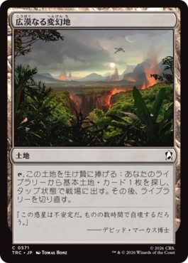 広漠なる変幻地