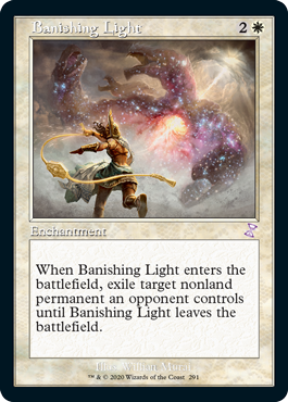 (291)■旧枠■《払拭の光/Banishing Light》[TSR-BS] 白R
