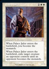 【Foil】(298)■旧枠■《宮殿の看守/Palace Jailer》[TSR-BS] 白R