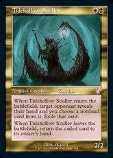 【Foil】(388)■旧枠■《潮の虚ろの漕ぎ手/Tidehollow Sculler》[TSR-BS] 金R