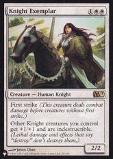 《模範の騎士/Knight Exemplar》(M11)[The List] 白R