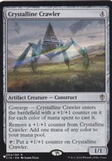 (C16-054)《水晶の這行器/Crystalline Crawler》[The List] 茶R