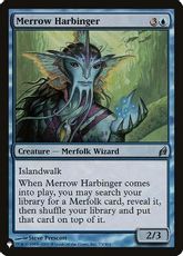 《メロウの先触れ/Merrow Harbinger》[The List] 青U