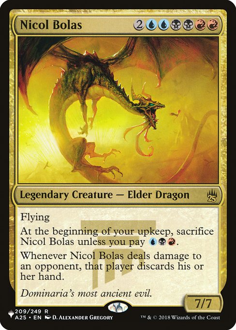 Foil】《ニコル・ボーラス/Nicol Bolas》(デュエルマスターズプロモ