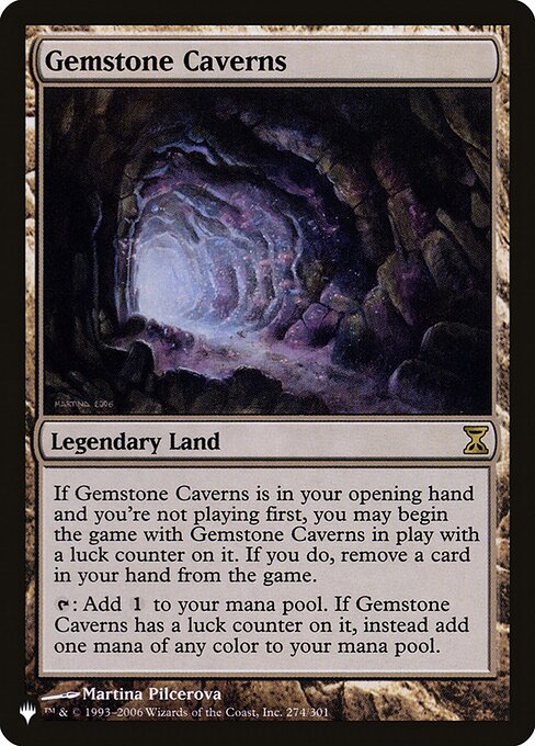 Foil】《宝石の洞窟/Gemstone Caverns》[TSP] 土地R | 日本最大級 MTG 