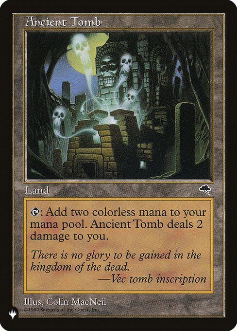 Foil】《古えの墳墓/Ancient Tomb》[UMA] 土地R | 日本最大級 MTG通販