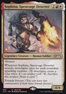 (007)《Sophina, Spearsage Deserter》//《Chief Jim Hopper》[SLX] 金R