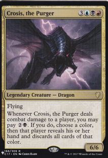 粛清するものクローシス/Crosis, the Purger》[PWシンボル付き再版] 金 