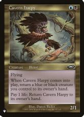 《洞窟のハーピー/Cavern Harpy》[PWシンボル付き再版] 金C
