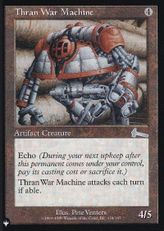 《スランの戦争機械/Thran War Machine》[PWシンボル付き再版] 茶U