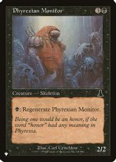 《ファイレクシアの監視者/Phyrexian Monitor》[PWシンボル付き再版] 黒C