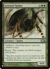(M13-189)《歩哨蜘蛛/Sentinel Spider》[PWシンボル付き再版] 緑C