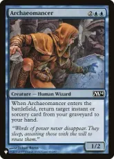 (M14-43)《古術師/Archaeomancer》[PWシンボル付き再版] 青C