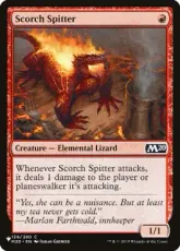 (M20-159)《焦がし吐き/Scorch Spitter》[PWシンボル付き再版] 赤C