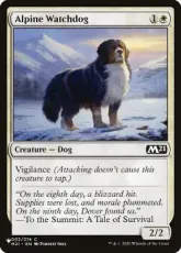 (M21-2)《高山の番犬/Alpine Watchdog》[PWシンボル付き再版] 白C
