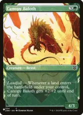 (ZNR-304)■ショーケース■《梢のベイロス/Canopy Baloth》[PWシンボル付き再版] 緑C