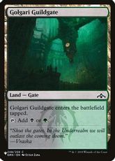 (GRN-248)《ゴルガリのギルド門/Golgari Guildgate》[PWシンボル付き再版] 土地C