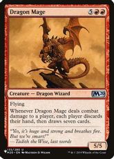 (M20-135)《ドラゴン魔道士/Dragon Mage》[PWシンボル付き再版] 赤U