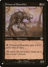 (MMQ-152)《原始のシャンブラー/Primeval Shambler》[PWシンボル付き再版] 黒U