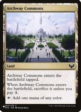 (STX-263)《アーチ道の公共地/Archway Commons》[PWシンボル付き再版] 土地C