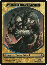 (004)《ゾンビ・ウィザードトークン/Zombie Wizard Token》[ARB] 金