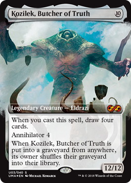 Foil】《真実の解体者、コジレック/Kozilek, Butcher of Truth》[UBT