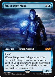 Foil 瞬唱の魔道士 Snapcaster Mage Ubt 青 日本最大級 Mtg通販サイト 晴れる屋