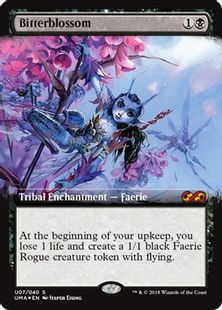 Foil】《苦花/Bitterblossom》[UBT] | 日本最大級 MTG通販サイト 