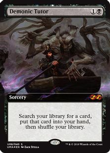 Foil】《悪魔の教示者/Demonic Tutor》[UBT] | 日本最大級 MTG通販 