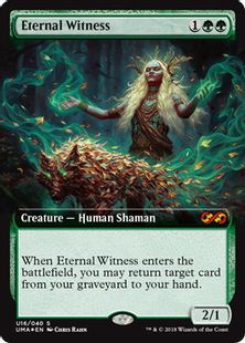 【Foil】《永遠の証人/Eternal Witness》[UBT]