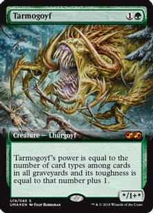 買取：【Foil】《タルモゴイフ/Tarmogoyf》[UBT] 緑R | 日本最大級 MTG 