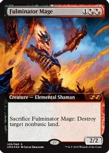 【Foil】《大爆発の魔道士/Fulminator Mage》[UBT]