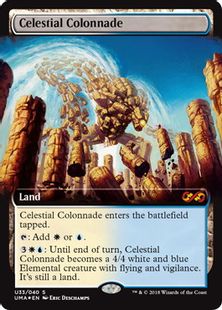 【Foil】《天界の列柱/Celestial Colonnade》[UBT]