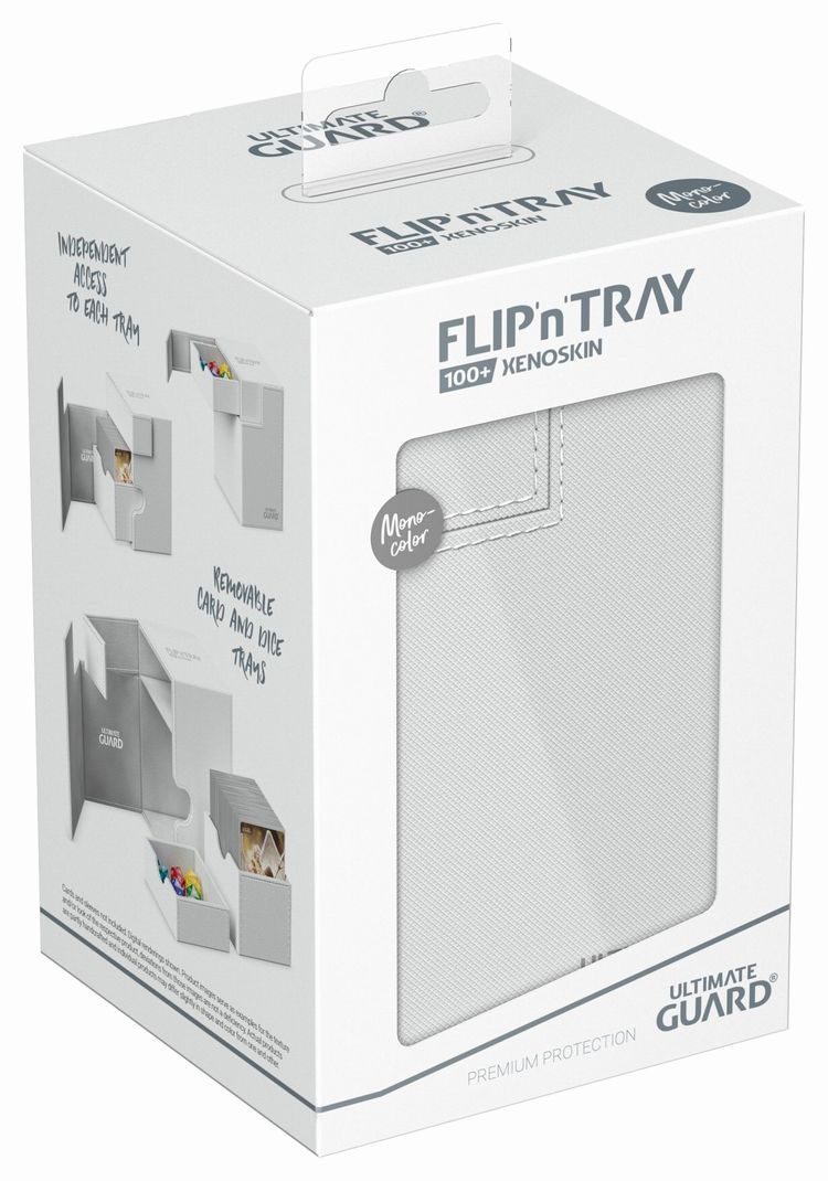 アルティメットガード社 Flip`n`Tray 100+ XenoSkin Monocolor White