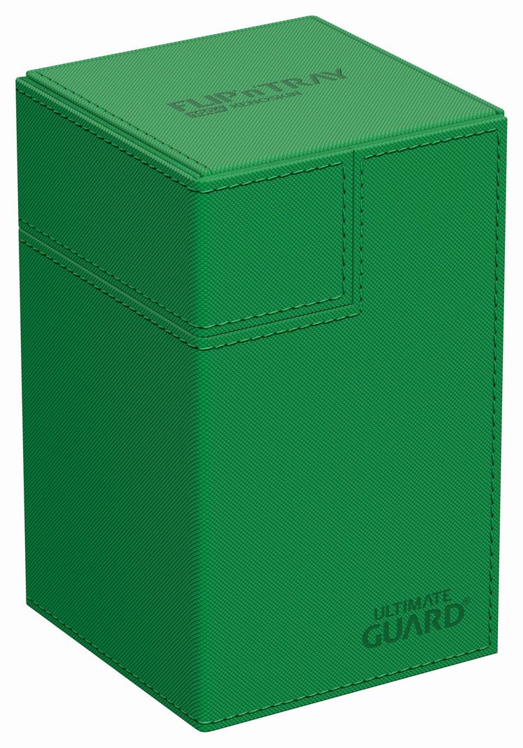 アルティメットガード社 Flip`n`Tray 100+ XenoSkin Monocolor Green:UGD011230