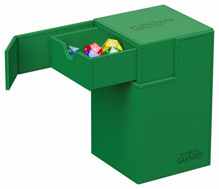 アルティメットガード社 Flip`n`Tray 100+ XenoSkin Monocolor Green:UGD011230
