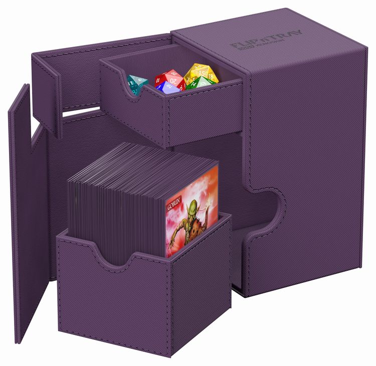 アルティメットガード社 Flip`n`Tray 100+ XenoSkin Monocolor Purple