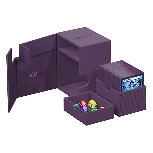 アルティメットガード社 Flip`n`Tray 133+ XenoSkin Monocolor Purple