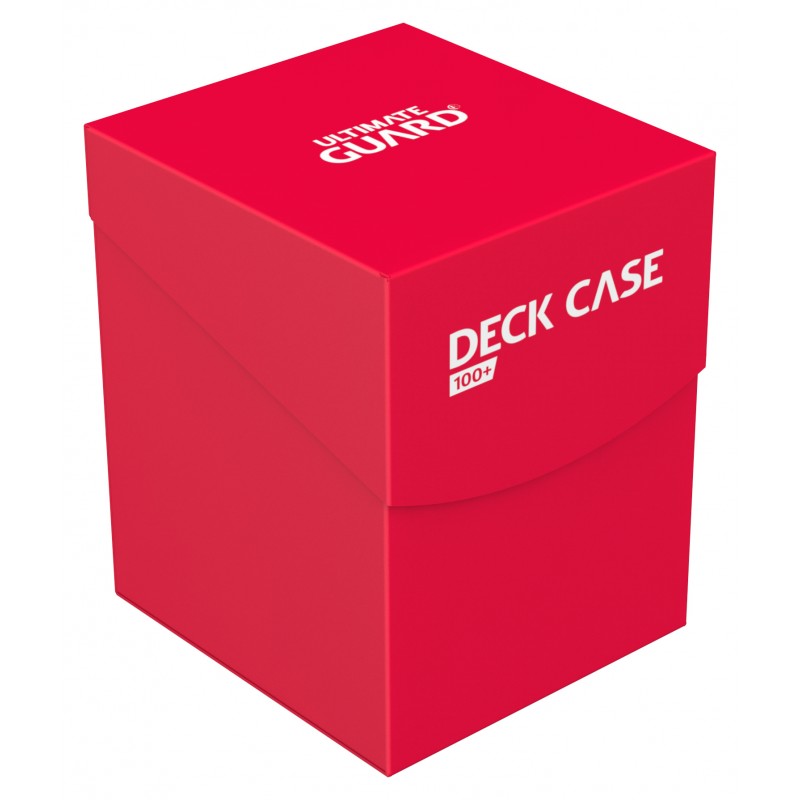 アルティメットガード社 Deck Case 100+ Standard Size Red :UGD010264