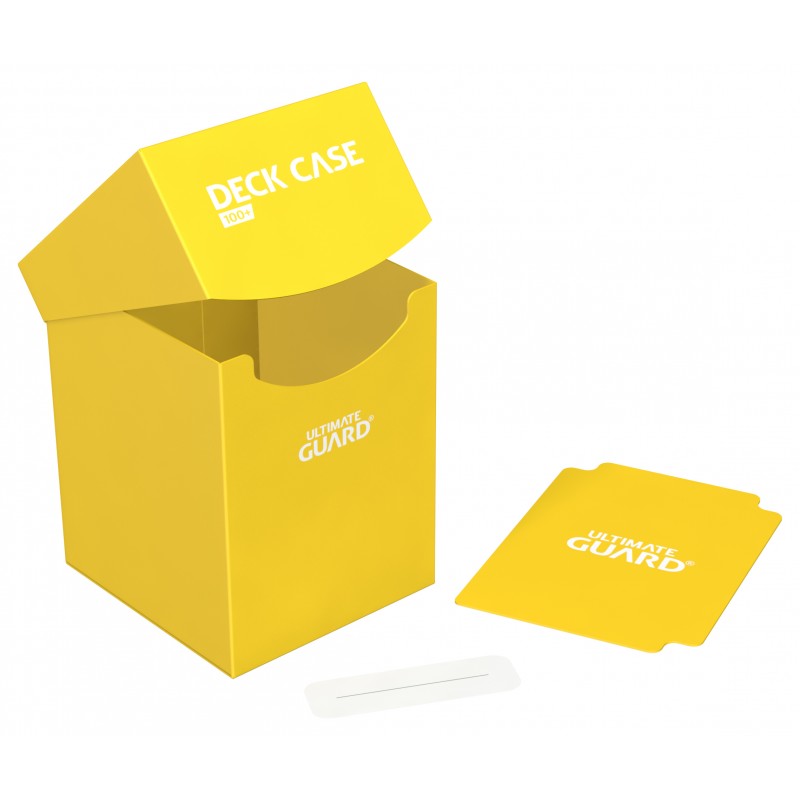 アルティメットガード社 Deck Case 100+ Standard Size Yellow :UGD010304