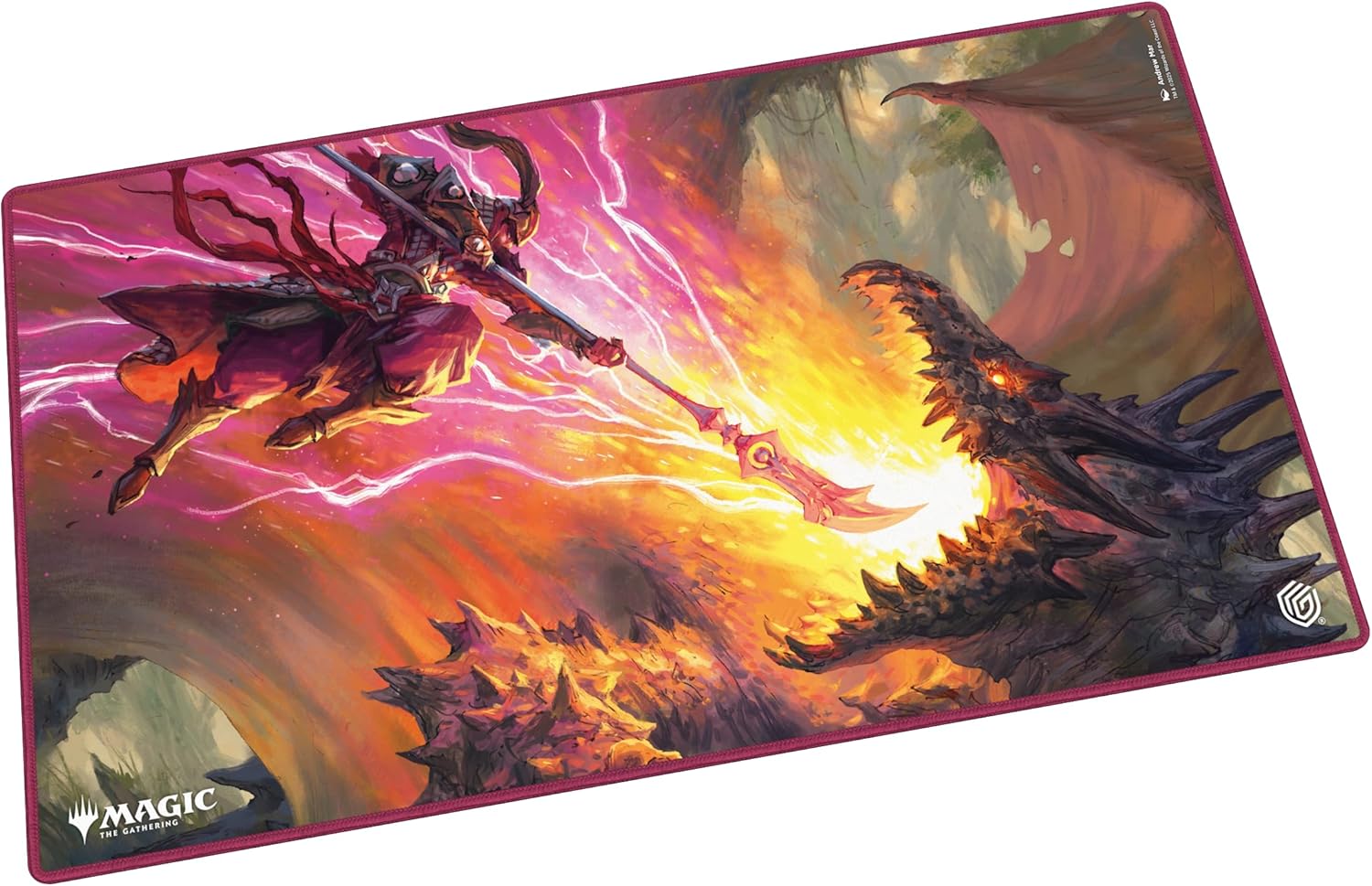 アルティメットガード社 Play-Mat Magic: The Gathering "Tarkir: Dragonstorm" - Worthy Cost:UGD011598