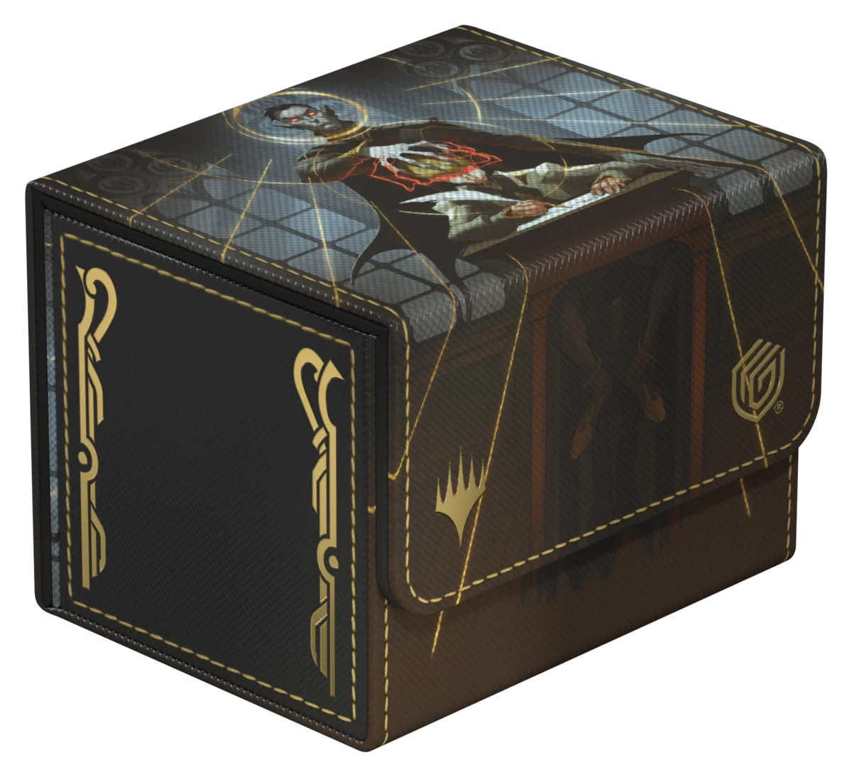 デッキバインダー　デッキケース　ultrapro　セラの天使　MTG 未開封 TCG-UltraPro 新革風デュアル デッキ ボックス【サプライレビュー