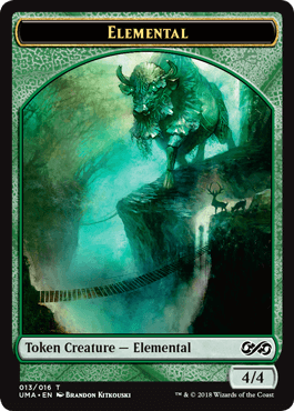 (013)《エレメンタルトークン/Elemental token》[UMA] 緑