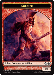 011)《兵士トークン/Soldier Token》[UMA] 赤 | 日本最大級 MTG通販