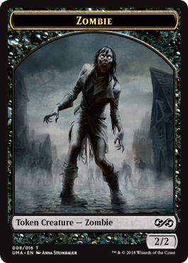 (008)《ゾンビトークン/Zombie Token》[UMA] 黒