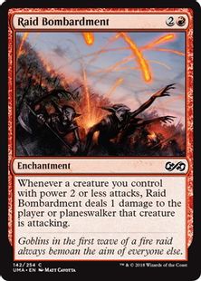 《略奪の爆撃/Raid Bombardment》[UMA] 赤C
