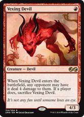 《苛立たしい小悪魔/Vexing Devil》[UMA] 赤R